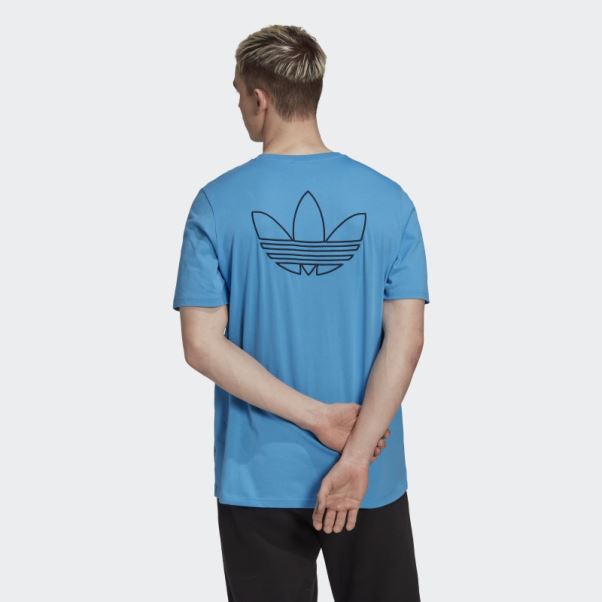 T-shirt Style Série Trèfle Adidas Bleu
