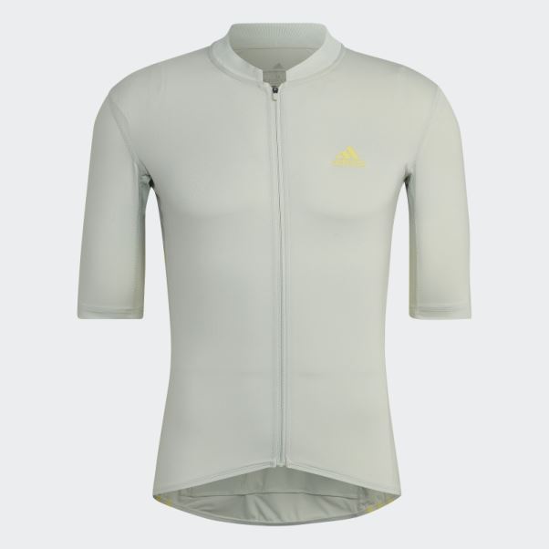 Adidas Le Maillot Cycliste Manches Courtes Jaune Mode