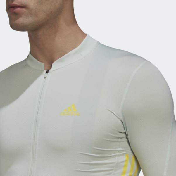 Adidas Le Maillot Cycliste Manches Courtes Jaune Mode