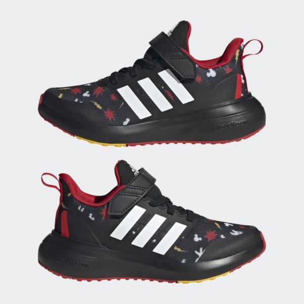 Adidas X Disney Fortarun 2.0 Mickey Cloudfoam Chaussures Noir