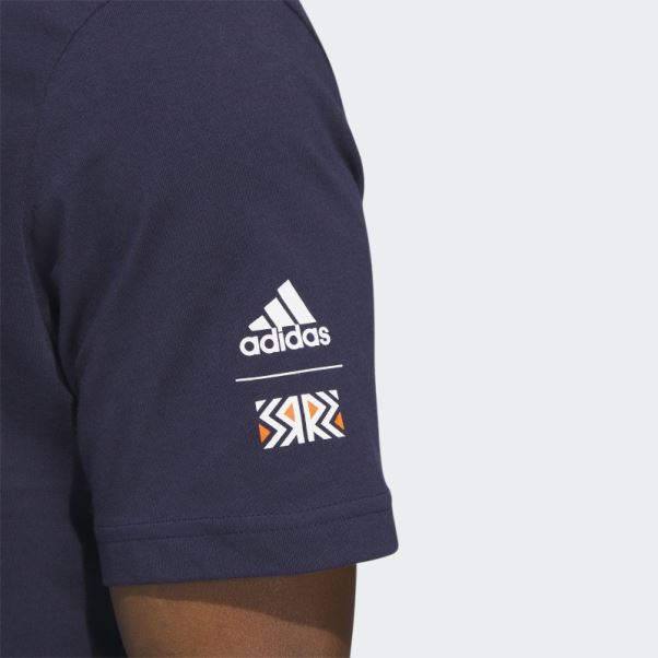 Tee Shirt Islanders Playmaker Bleu Marine Adidas