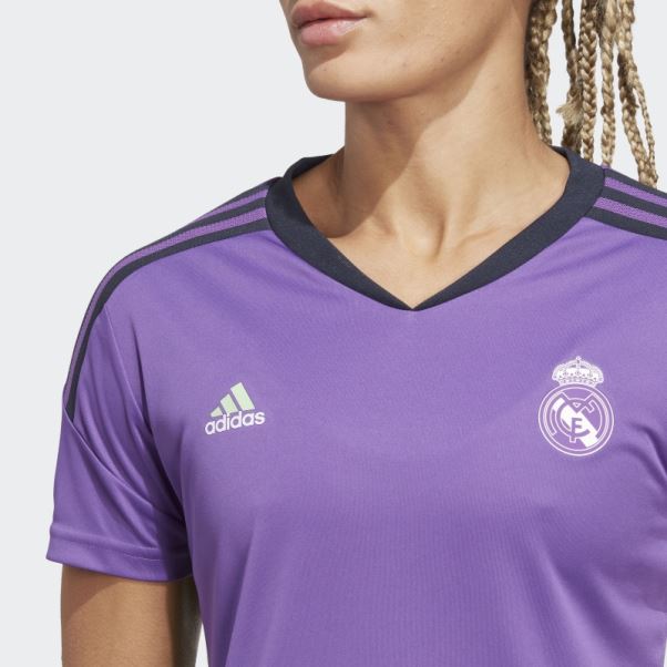 Maillot D'entrainement Real Madrid Condivo 22 Adidas Violet