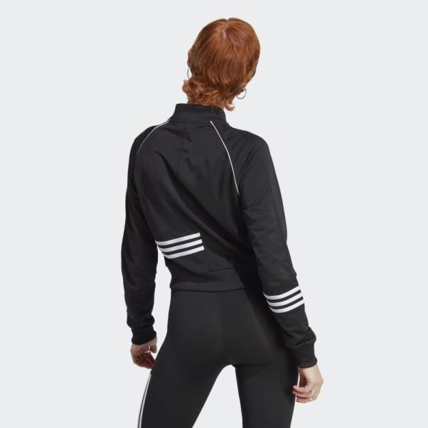 Adidas Veste De Survêtement Courte Noir