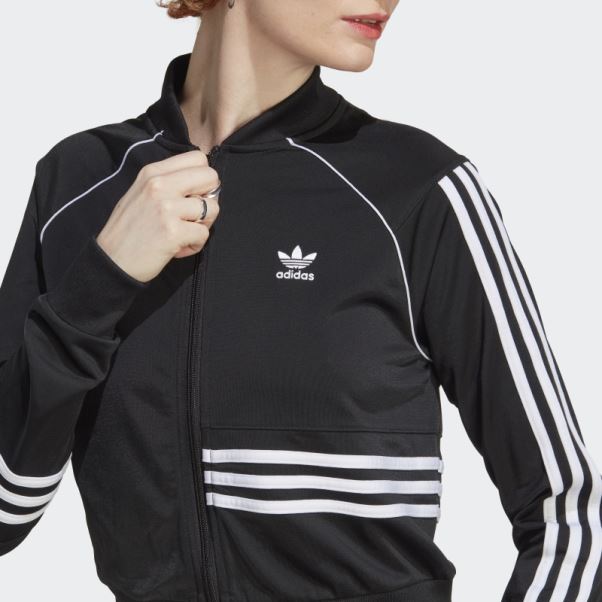 Adidas Veste De Survêtement Courte Noir