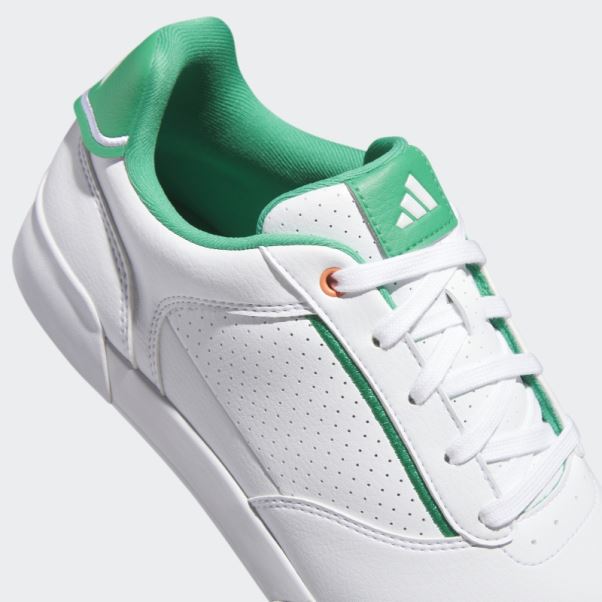 Chaussures De Golf Sans Crampons Retrocross Blanches Adidas