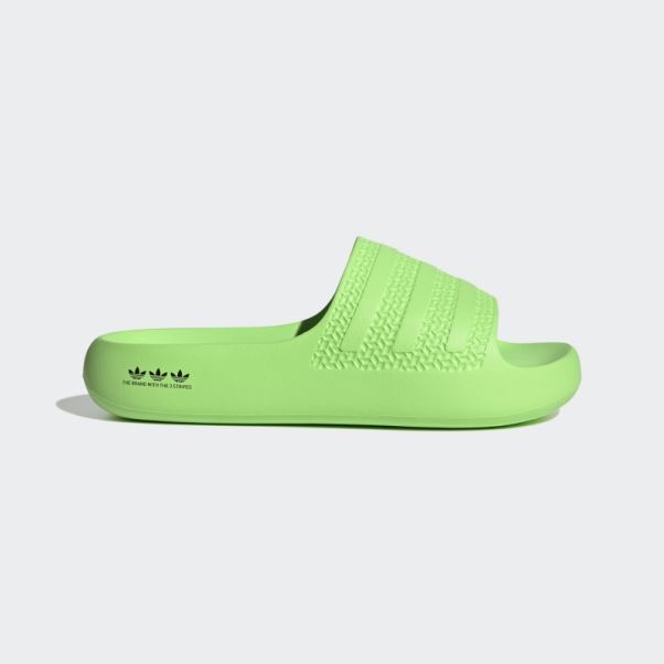 Adilette Ayoon Slides Adidas Vert