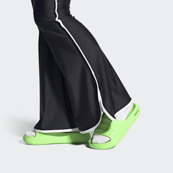 Adilette Ayoon Slides Adidas Vert