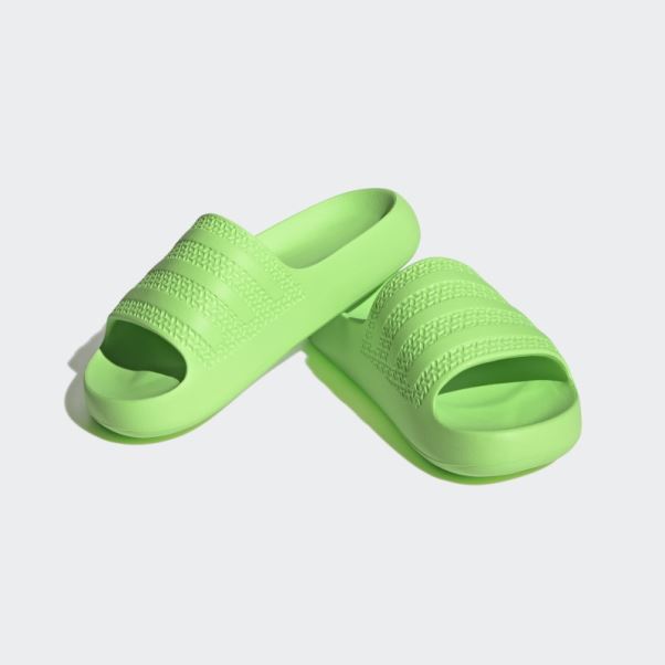 Adilette Ayoon Slides Adidas Vert