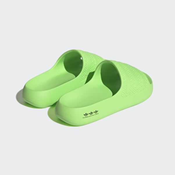 Adilette Ayoon Slides Adidas Vert
