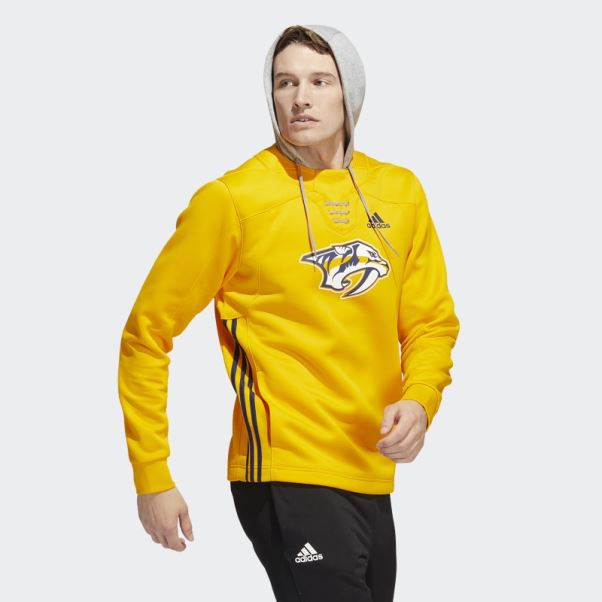 Sweat à Capuche En Dentelle Adidas Prédateurs Skate Colleg Or