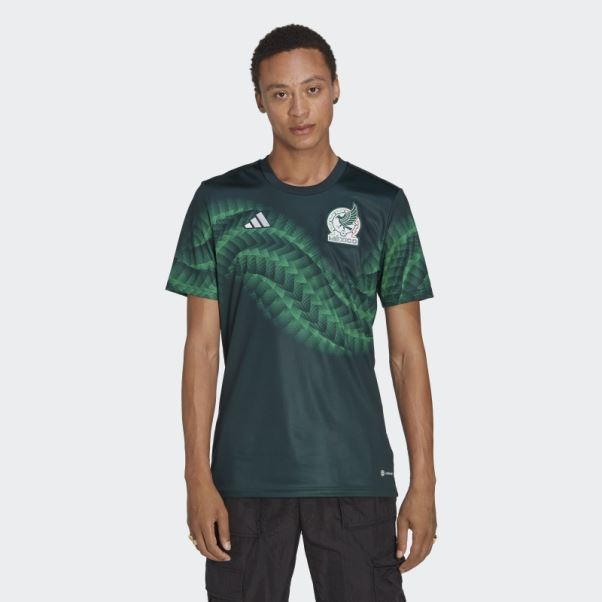 Maillot Pré-match Mexico Green Night Adidas