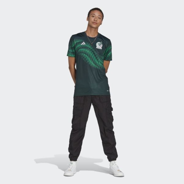 Maillot Pré-match Mexico Green Night Adidas