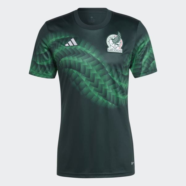 Maillot Pré-match Mexico Green Night Adidas