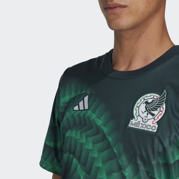 Maillot Pré-match Mexico Green Night Adidas