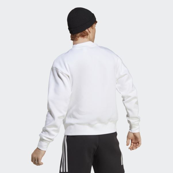 Future Icons Badge Of Sport Crew Sweat Adidas Blanc