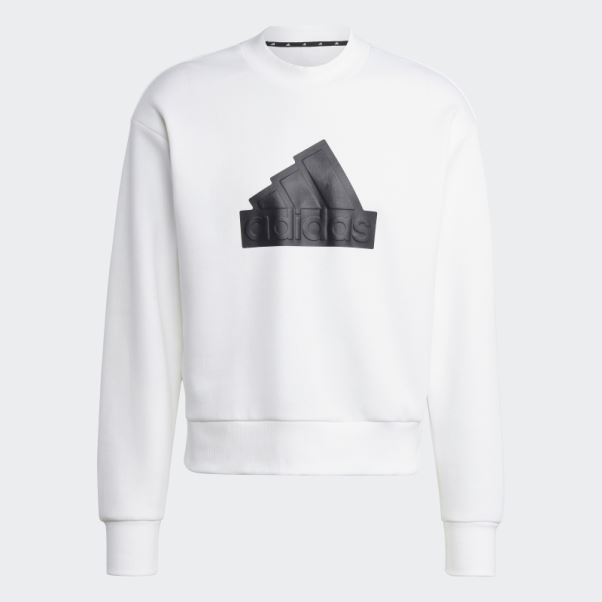 Future Icons Badge Of Sport Crew Sweat Adidas Blanc
