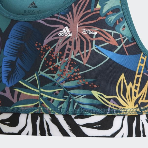 Soutien-gorge Adidas X Disney Le Roi Lion Bleu Sarcelle