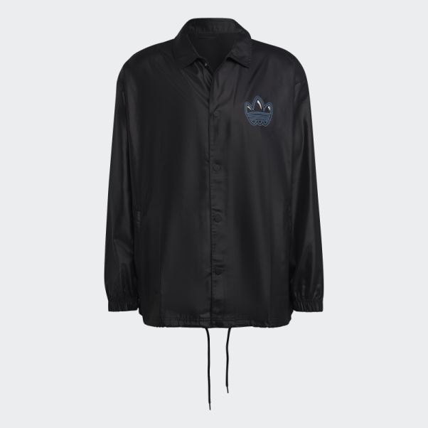 Veste D'entraîneur De Campus Graphique Noir Adidas