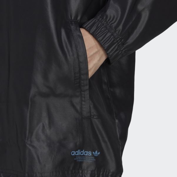Veste D'entraîneur De Campus Graphique Noir Adidas