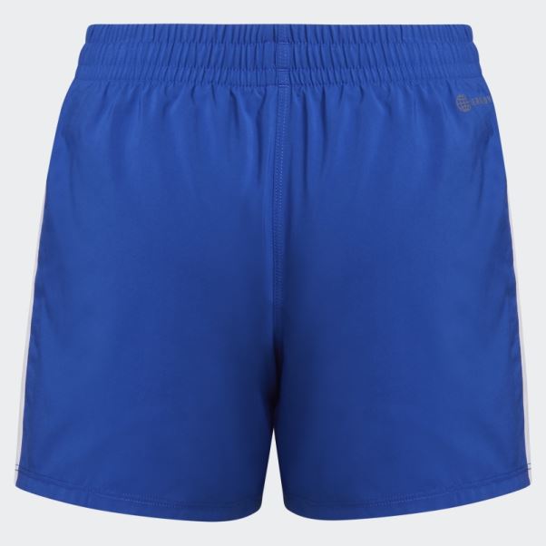 Short Tissé 3 Bandes Adidas Bleu Royal