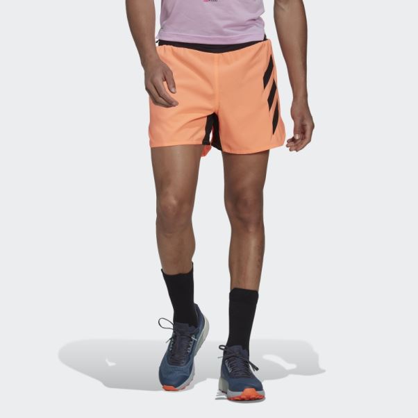 Short Terrex Agravic Adidas Beam Orange