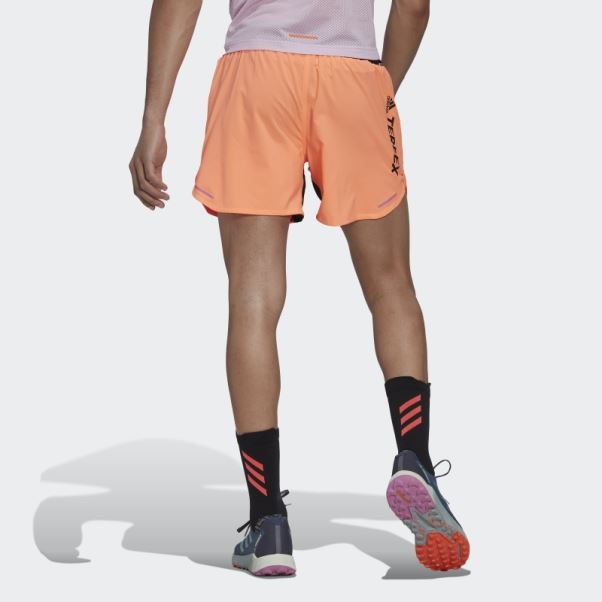 Short Terrex Agravic Adidas Beam Orange
