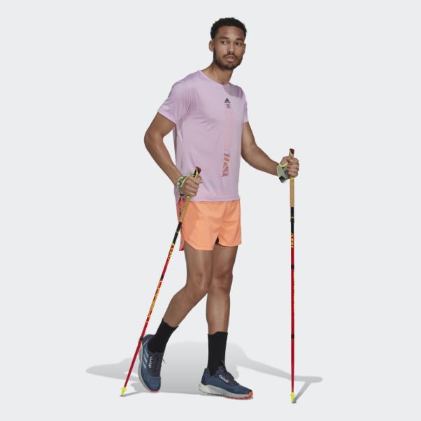 Short Terrex Agravic Adidas Beam Orange