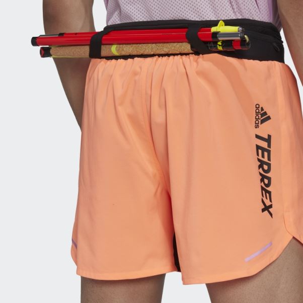 Short Terrex Agravic Adidas Beam Orange