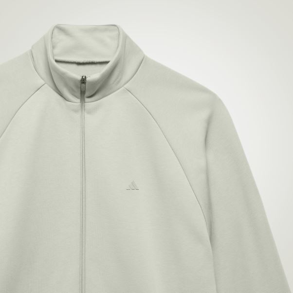 Veste De Survetement Adidas Basket Vert Mode