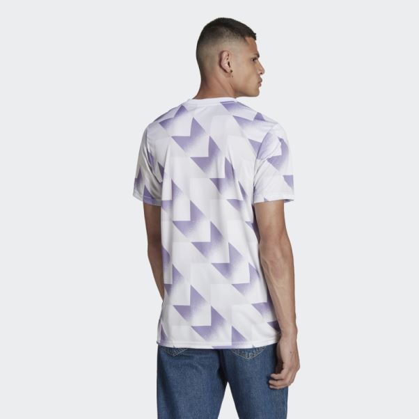 Adidas Maillot D'avant-match Real Madrid Blanc