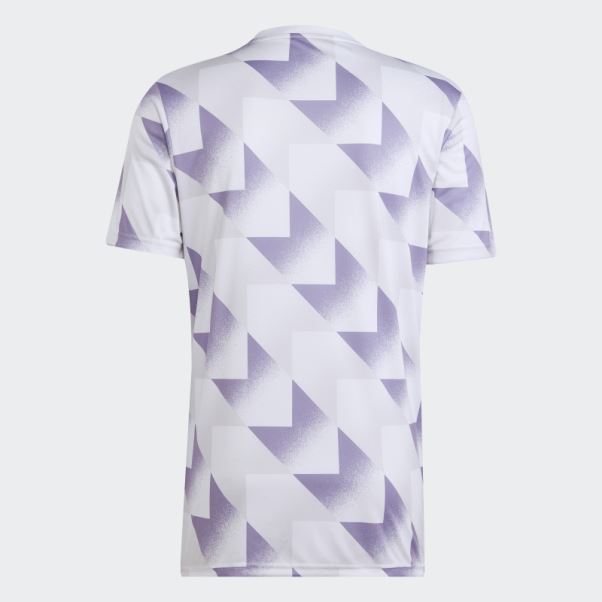 Adidas Maillot D'avant-match Real Madrid Blanc