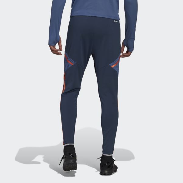 Pantalon De Survêtement D'entraînement Manchester United Condivo 22 Bleu Marine Adidas