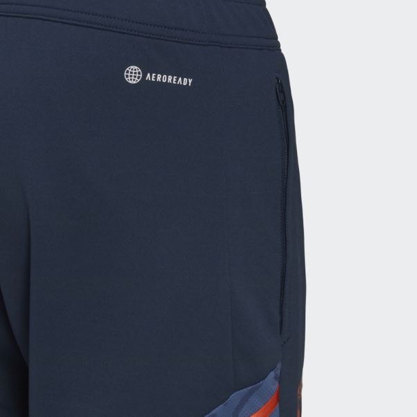 Pantalon De Survêtement D'entraînement Manchester United Condivo 22 Bleu Marine Adidas