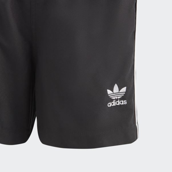 Short De Bain Original Adicolor 3-stripes Noir Adidas