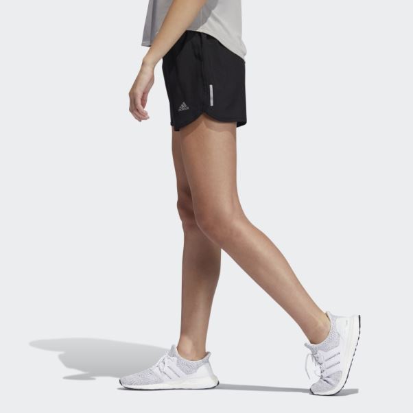 Short De Course Adidas Noir
