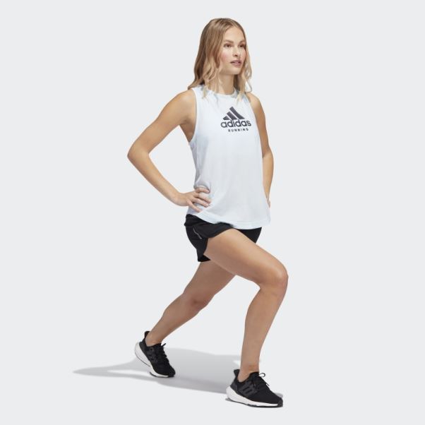 Short De Course Adidas Noir
