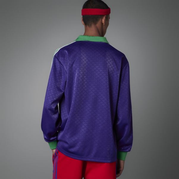 Adicolor 70s Vintage Haut à Manches Longues Adidas Riche Violet