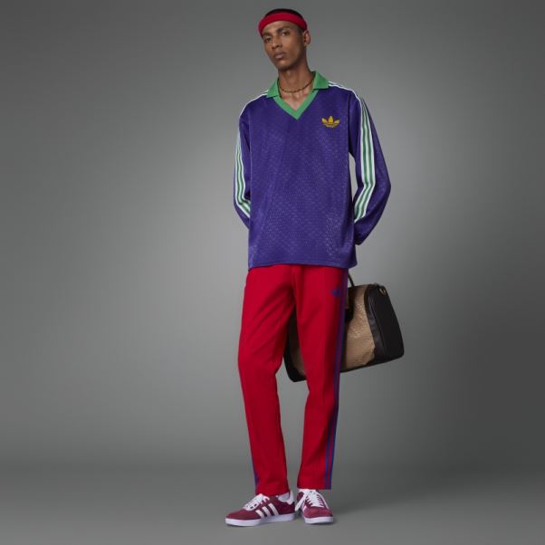Adicolor 70s Vintage Haut à Manches Longues Adidas Riche Violet