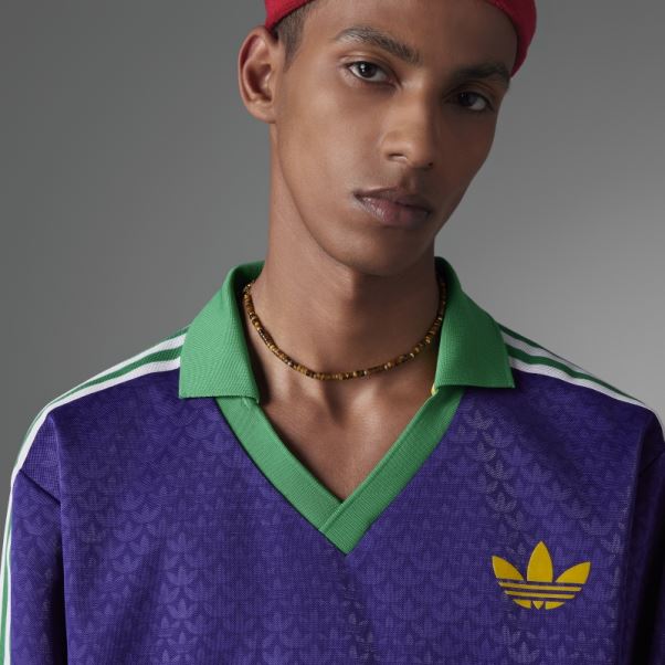 Adicolor Heritage Now Vintage T-shirt à Manches Longues Riche Violet Adidas