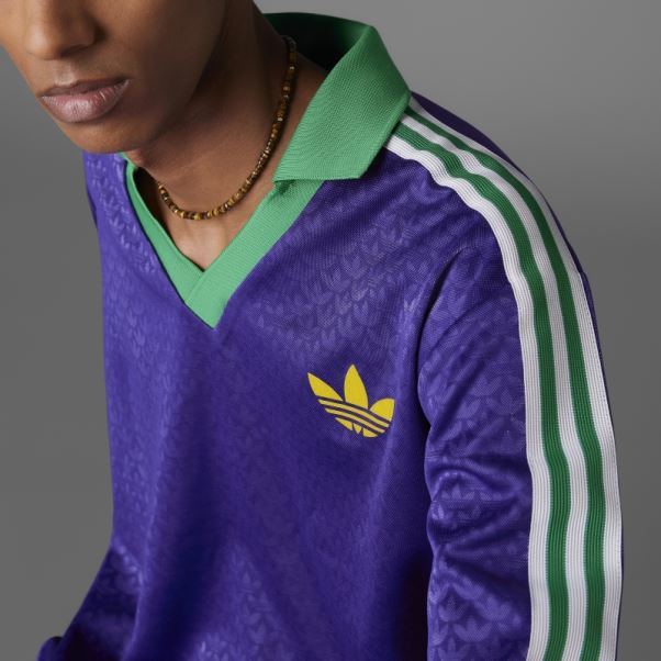 Adicolor Heritage Now Vintage T-shirt à Manches Longues Riche Violet Adidas