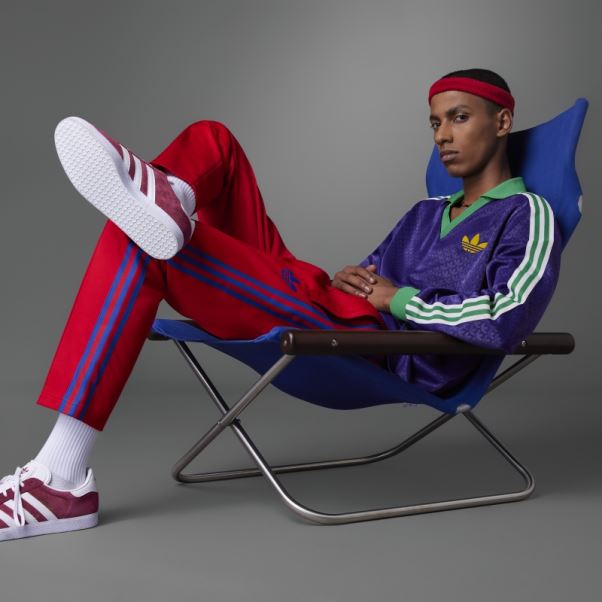 Adicolor Heritage Now Vintage T-shirt à Manches Longues Riche Violet Adidas