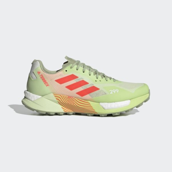 Terrex Agravic Ultra Trail Chaussures De Course Citron Vert Adidas