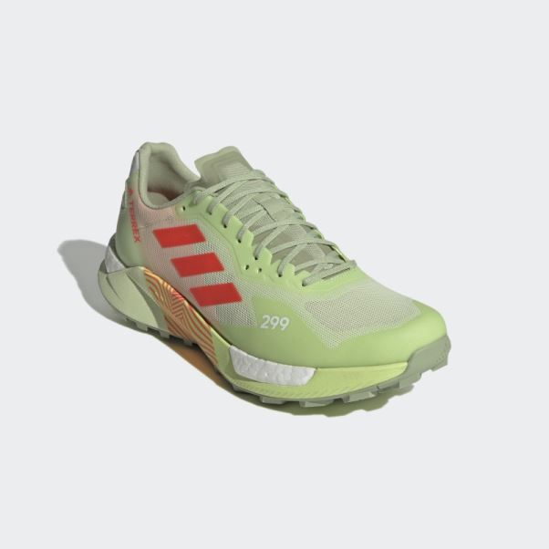Terrex Agravic Ultra Trail Chaussures De Course Citron Vert Adidas