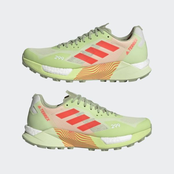 Terrex Agravic Ultra Trail Chaussures De Course Citron Vert Adidas
