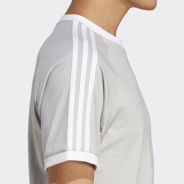 Adidas Adicolor Classics 3 Bandes T-shirt Gris
