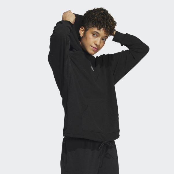 Select Sweat à Capuche Court Noir Adidas