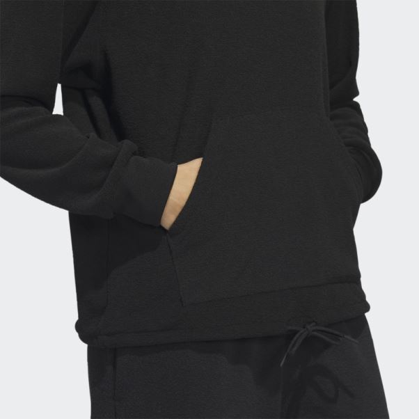 Sweat à Capuche Court Adidas Select Noir