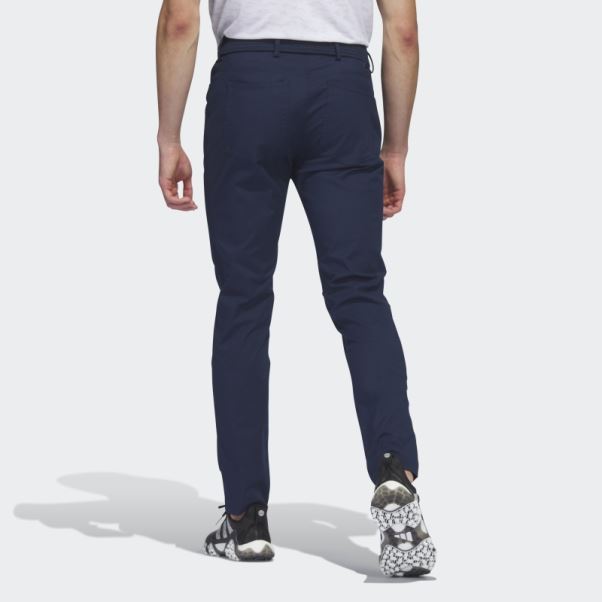 Pantalon De Golf 5 Poches Go-to Bleu Marine Adidas