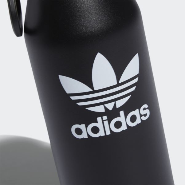 Bidon En Métal Adidas Acier 1l Noir