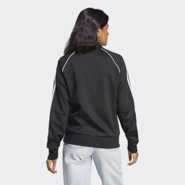 Veste De Survêtement Adidas Adicolor Classics Sst Noir